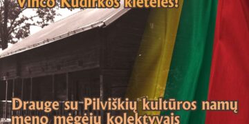 Vasario 16-oji prie Vinco Kudirkos klėtelės