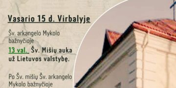 Vasario 16-osios minėjimas Virbalyje