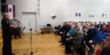 Vidaus reikalų ministrė susitiko su Šakių ugniagesiais gelbėtojais ir moksleiviais