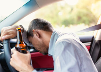 Sulaikytas neblaivus vairuotojas