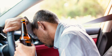 Sulaikytas neblaivus vairuotojas