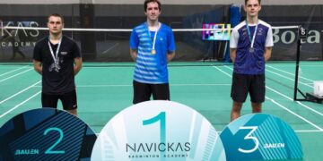 „Bauen“ badmintono turnyre - Kazlų Rūdos sportininkai prizininkų gretose