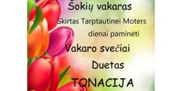 Šokių vakaras Jusevičiuose