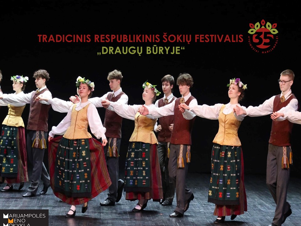 Tradicinis respublikinis šokių festivalis „Draugų būryje”