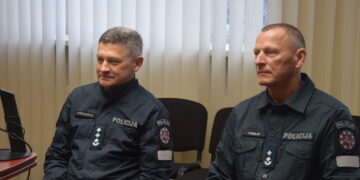 Prisistatė naujasis Vilkaviškio rajono policijos komisariato viršininkas