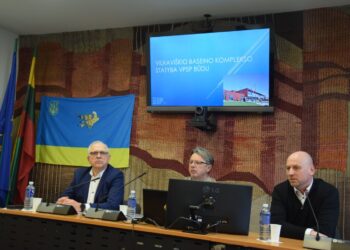 Diskutuota apie Vilkaviškio miesto baseino įrengimo galimybes