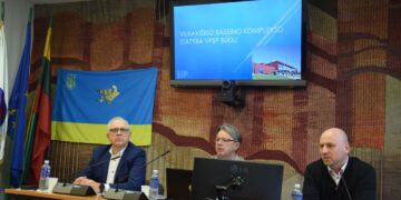 Diskutuota apie Vilkaviškio miesto baseino įrengimo galimybes