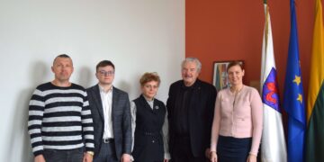 Vilkaviškio rajono savivaldybėje lankėsi Pasaulinės fitneso federacijos prezidentas