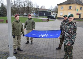 Lietuvos narystės NATO 20-metis paminėtas Vilkaviškyje