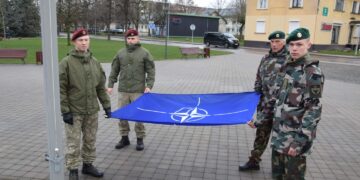 Lietuvos narystės NATO 20-metis paminėtas Vilkaviškyje
