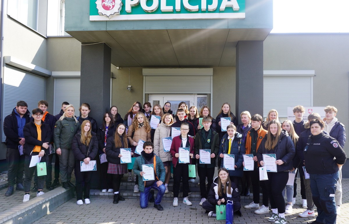 Dalyvavimas Lietuvos policijos konkurse