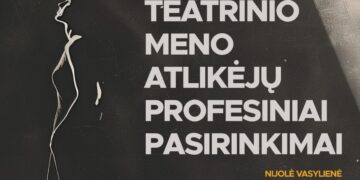 Edukacija „TEATRINIO MENO ATLIKĖJŲ PROFESINIAI PASIRINKIMAI“