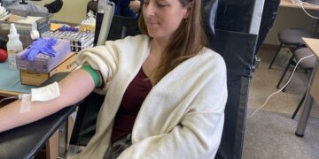 Kalvarijoje vyko kraujo donorystės akcija