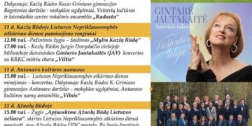 Kazlų Rūdos KC kovo renginiai