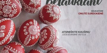 Kiaušinių marginimo vašku edukacija Igliškėliuose