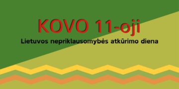 Kovo 11-osios minėjimas