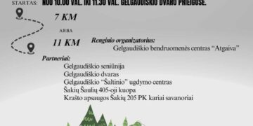 Kovo 11-osios žygis Gelgaudiškyje