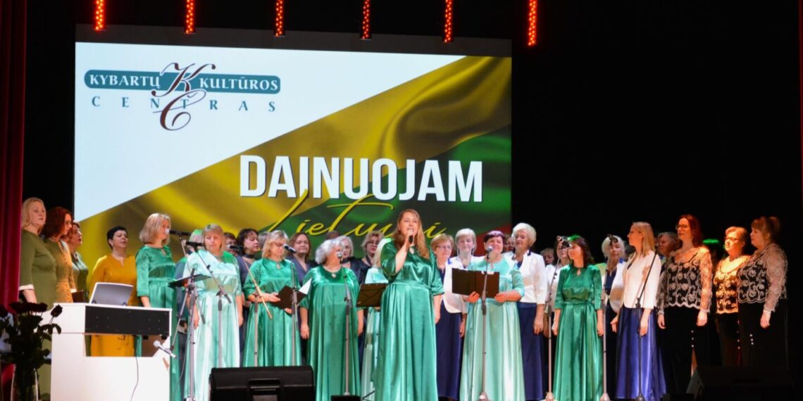 Kybartuose Kovo 11-oji paminėta dainomis Lietuvai