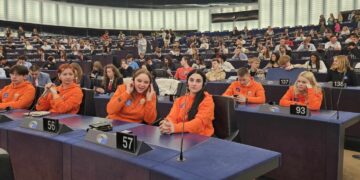 Marijampolės PRC asttovai dalyvavo Euroscola renginyje