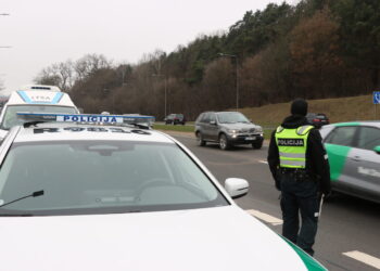 Policijos prevencinės priemonės šalies keliuose