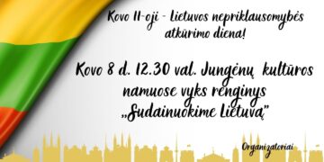 Renginys „Sudainuokime Lietuvą“