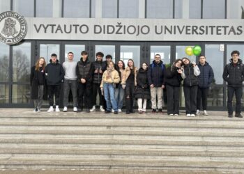 Šakių rajono moksleiviai lankėsi VDU