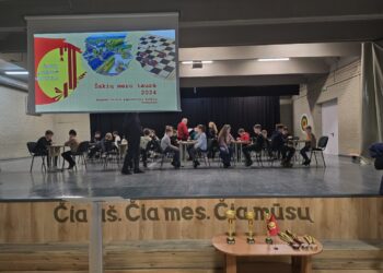 Šakių „Varpo“ mokykloje vyko respublikinis šaškių turnyras