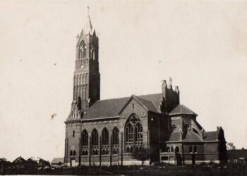 Sasnavos Švč. Mergelės Marijos bažnyčia, tarpukario nuotrauka