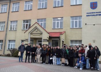 Savivaldybėje lankėsi Erasmus+ projekto dalyviai