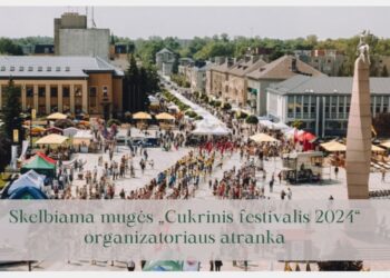 Skelbiama mugės „Cukrinis festivalis 2024“ organizatoriaus atranka