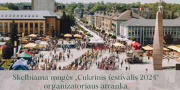 Skelbiama mugės „Cukrinis festivalis 2024“ organizatoriaus atranka