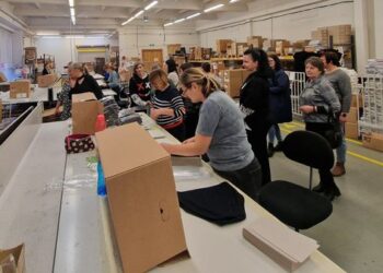 Vizitas siuvimo įmonėje