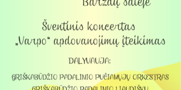 LIETUVOS NEPRIKLAUSOMYBĖS ATKŪRIMO DIENOS MINĖJIMAS ir „VARPO“ APDOVANOJIMŲ ĮTEIKIMAS