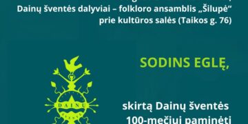 Akcija, skirta Dainų šventei