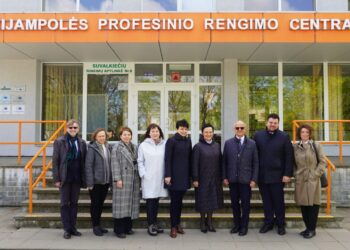 Centre apsilankė garbingi svečiai iš Prienų rajono savivaldybės