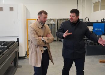 Centre lankėsi Eurokomisaras Virginijus Sinkevičius