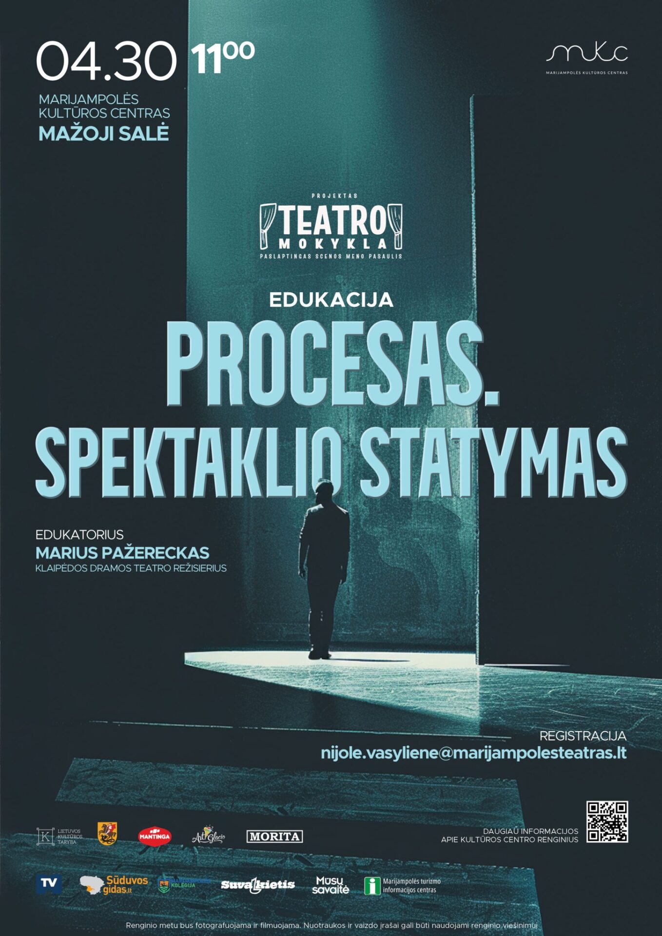 Edukacija ,,Procesas. Spektaklio statymas“