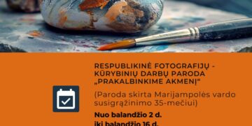 Eksponuojama respublikinė fotografijų-kūrybinių darbų paroda „Prakalbinkime akmenį“