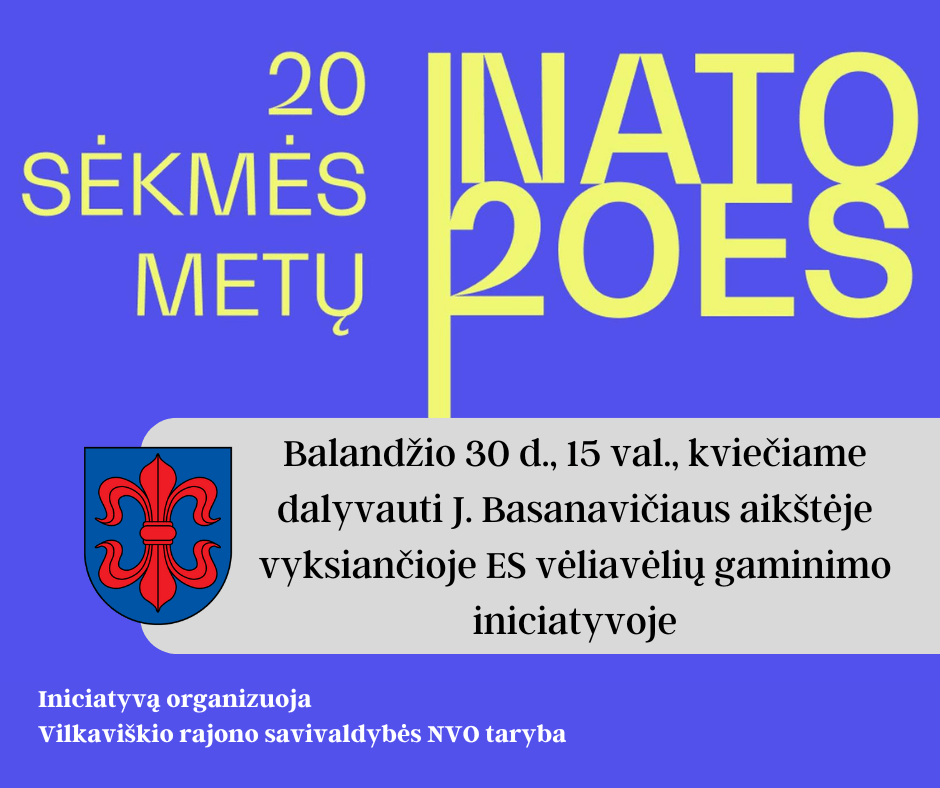 Iniciatyva Lietuvos narystės Europos Sąjungoje ir NATO 20-mečiui paminėti