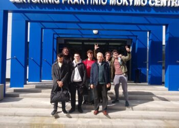 Išvyka iš Vilniaus automechanikos ir verslo mokyklą