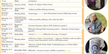 J. Dovydaičio bibliotekos renginiai. Balandis 2024