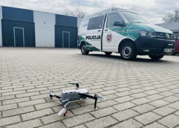 Kazlų Rūdą stebės policijos dronas
