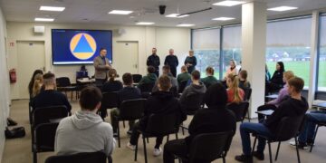 Mokiniai demonstravo savo žinias viktorinoje civilinės saugos tema