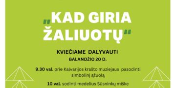 Nacionalinis miškasodis Kalvarijos savivaldybėje