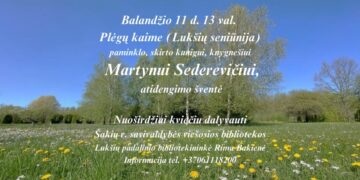 PAMINKLO KNYGNEŠIUI, KUNIGUI MARTYNUI SEDEREVIČIUI ATIDENGIMO ŠVENTĖ