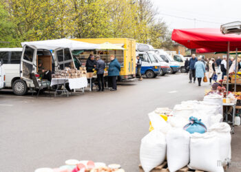 Prekybos vieta Dariaus ir Girėno gatvėje