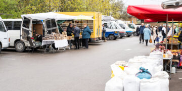 Prekybos vieta Dariaus ir Girėno gatvėje