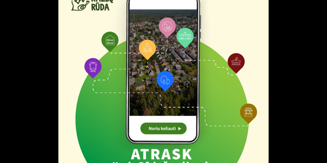 Startavo virtualus Kazlų Rūdos savivaldybės žemėlapis