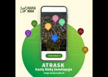 Startavo virtualus Kazlų Rūdos savivaldybės žemėlapis