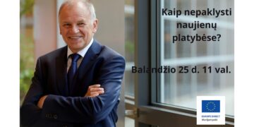 Susitikimas su V. P. Andriukaičiu „Kaip nepaklysti naujienų platybėse“